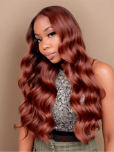UNice Vibrant Reddish Brown Body Wave 4Pcs 100% Remy Human Hair Bundles Deal