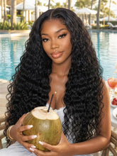 UNice 13x4 Bye Bye Slip™ Lace Frontal Soft Water Wave Glueless Wig with Fluffy Loose Curly Ends