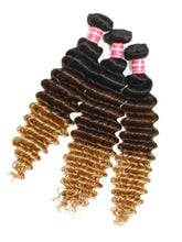 UNice Hair Deep Wave Virgin Hair 1 Bundle Unprocessed Ombre Human Hair Wave
