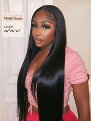 UNice Straight Remy Human Hair Bundles 3Pcs Deal