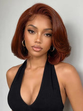 UNice 7x5 Bye Bye Slip™ Lace Copper Auburn Side Part Blowout Bob Glueless Wig with Invisi Drawstring