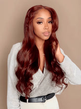 UNice Reddish Brown Straight 1Pc 100% Remy Human Hair Bundle