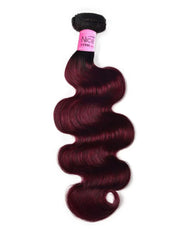UNice Hair High Quality Novel #TB99J Straight & Body Wave Virgin Hair 1 Bundle for Sew In