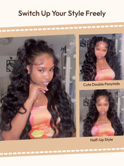 UNice InvisiBlend™ V part Kinky Straight Natural Black Wig Protect Your Natural Hair