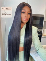 UNice Hair 4 Bundles Peruvian Straight Virgin Human Hair Extensions
