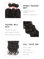 UNice Hair Icenu Series Hair Products 1Bundle Virgin Human Hair Natural Wave