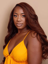 UNice Dark Auburn Body Wave Remy Human Hair 4 Bundles With Closure Deal