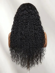 UNice 13x4 Bye Bye Slip™ Lace Frontal Textured Kinky Water Wave Wig with Invisi Drawstring