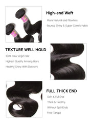 UNice Premium Raw Virgin Hair Body Wave 1 Bundle