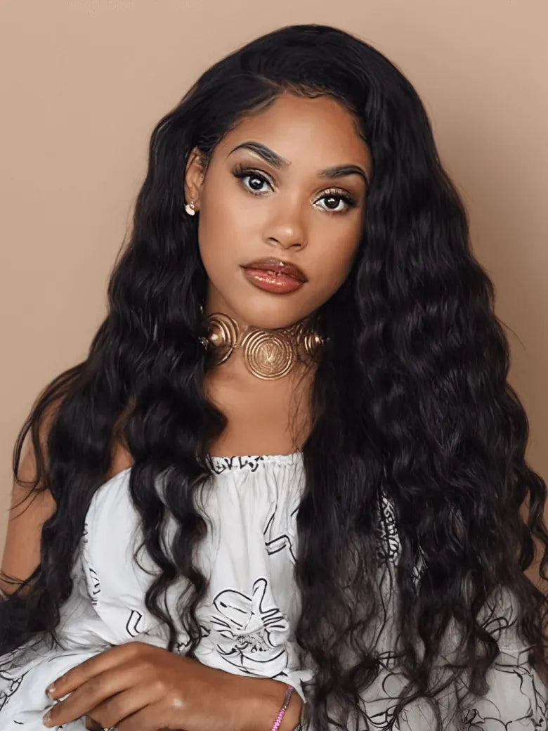 UNice Hair 1 Bundle Virgin Human Hair Loose Deep Wave