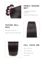 UNice Hair Icenu Series 1 Piece Straight Human Virgin Hair