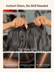 UNice 5x5 Thin HD BlendAway™ Pre Cut Lace Closure Glueless Body Wave Wig with ByeBye-Knots Match All Skin Tones