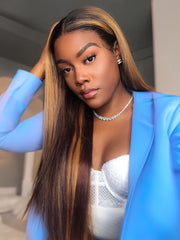 UNice Hair Virgin 3 Bundles Deals Colored Hair Weave #FB30 Straight Hair