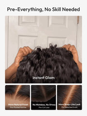 UNice Water Wave Wig Bye-Bye Slip™ 7×5 Lace Glueless Everyday Timeless Wave Style Full-Bodied Natural Flow