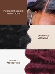 [All Length $99] 13x4 Lace Front & 13x4x0.5 T Part Lace Kinky Straight Wig Perfect Color For Deeper Skin-Tones
