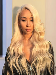 UNice Hair 613 Blonde Virgin Human Hair Wave 4 Bundles Body Wave Hair Weft