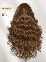 UNice Hazel Brown Body Wave Wig Bye-Bye Slip™ 13×4 Lace Frontal Glueless Glam-Ready Rich Dimension Salon-Ready Style