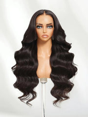UNice 13x4 HD Lace Frontal 250% Density Raw Human Hair Body Wave 200% Density Wig