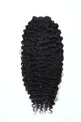 UNice 3 Pcs/Pack Messy Curly Human Hair 3 Bundles Indian Deep Curly Texture