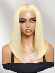 UNice 13x4 Pre-Everything™ Lace Frontal 613 Blonde Glueless Bob Wig  For Summer