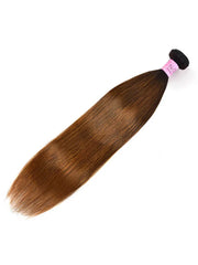 UNice Superior Straight Human Hair Weave Virgin 1 Bundles Deals #FB30 Colored Hair
