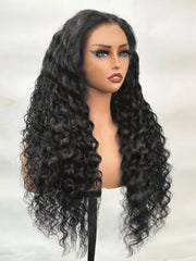 UNice 13x4 Bye Bye Slip™ Lace Frontal Soft Water Wave Glueless Wig with Fluffy Loose Curly Ends