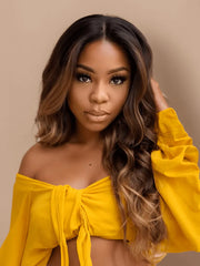 UNice Hair Body Wave Virgin Hair 1 Bundle Unprocessed Ombre Human Hair Wave